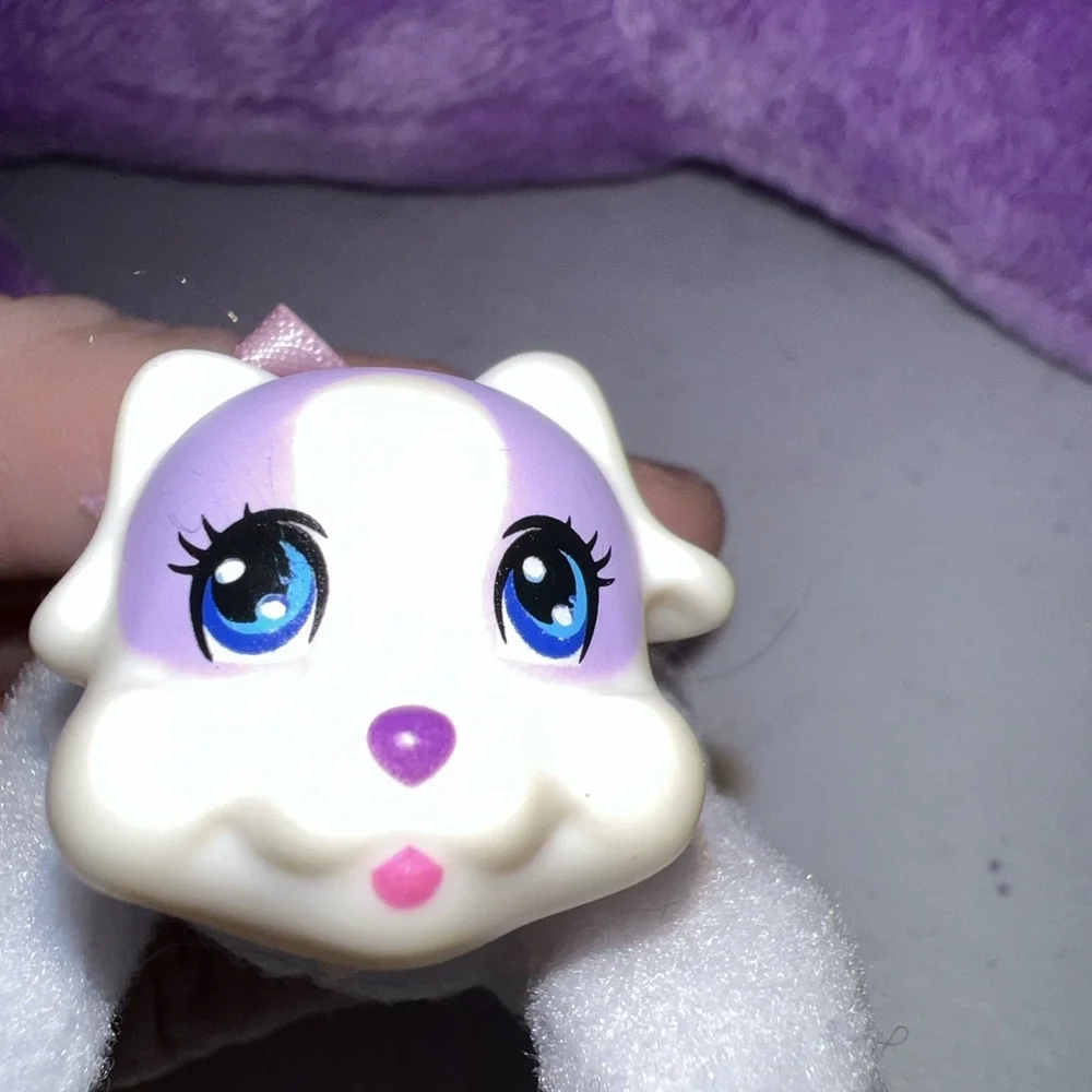 Puppy Surprise Hasbro 2015 Purple Mom Dog Plush Stuffed And 1 Puppy 12